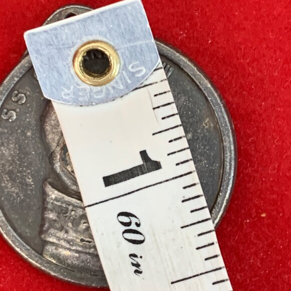 Vintage St. Christopher Protect Us & S.S. Giovanni XXIII Italy Silver Pendant - Picture 8 of 9